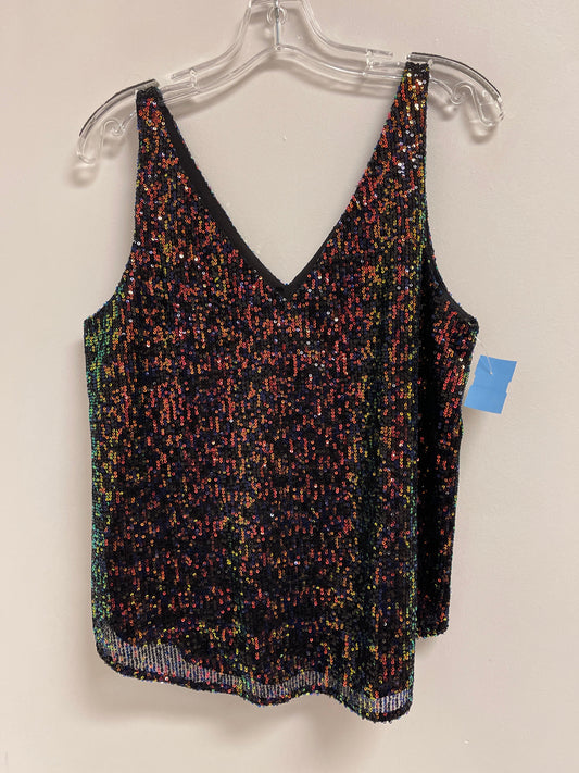 Top Sleeveless By Loft In Multi-colored, Size: M