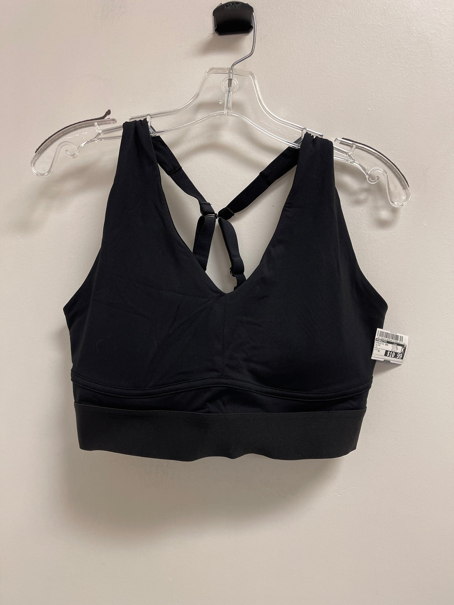 Athletic Bra By Fabletics In Black, Size: Xl