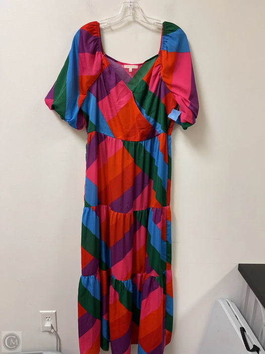 Dress Casual Maxi By Skies Are Blue In Multi-colored, Size: L