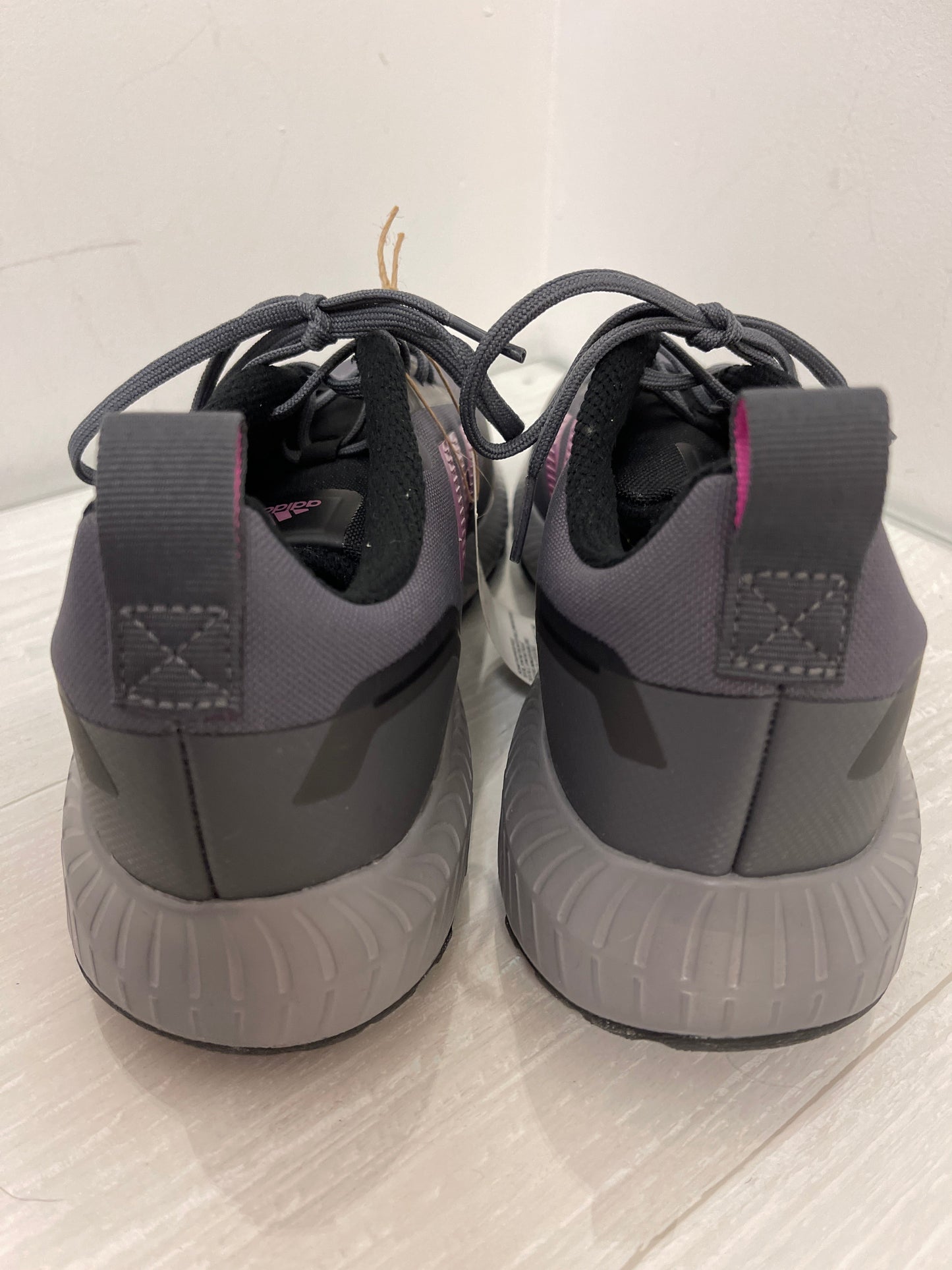 Shoes Athletic By Adidas In Grey & Purple, Size: 8.5