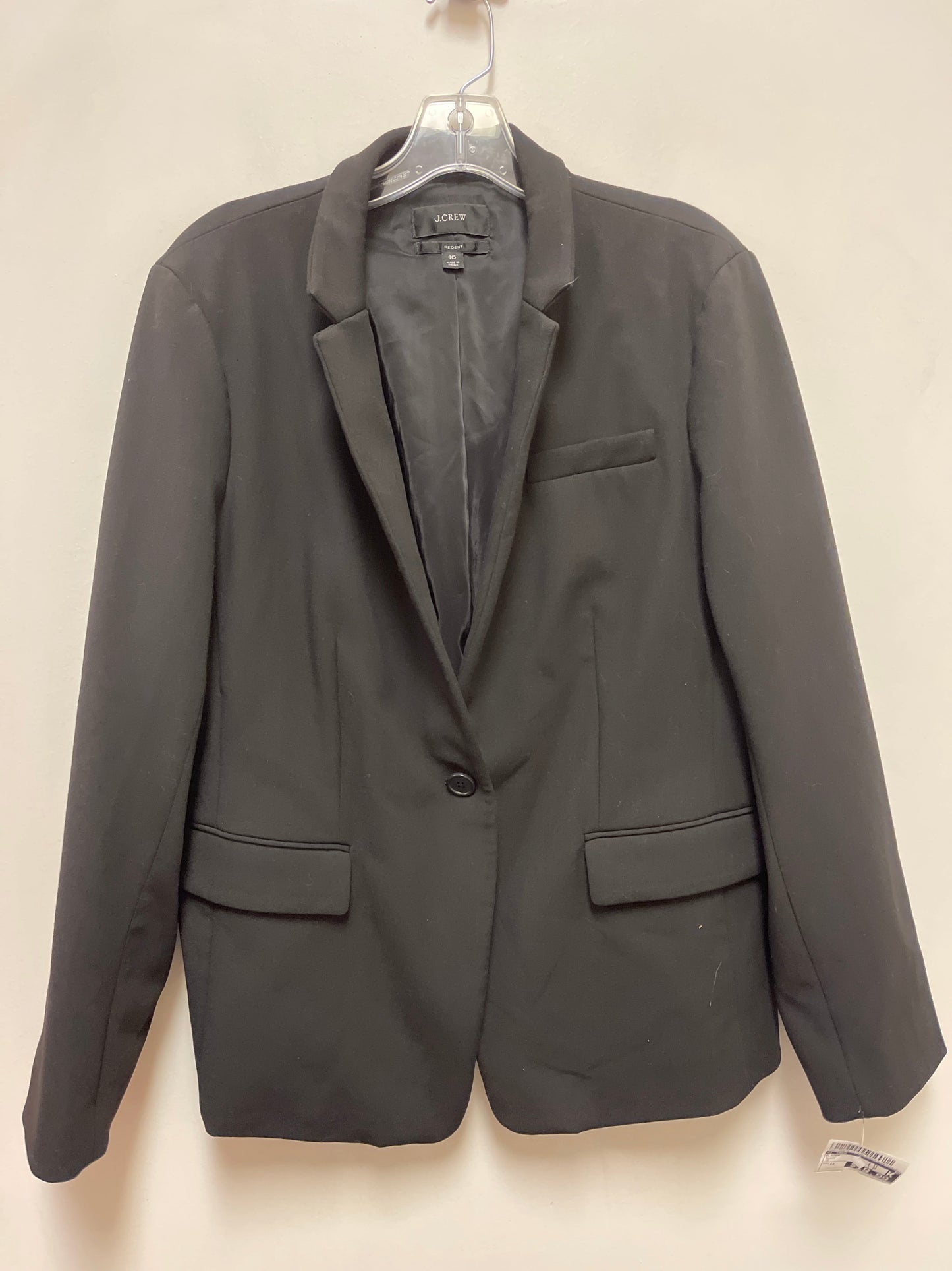 Blazer By J. Crew In Black, Size: 1x