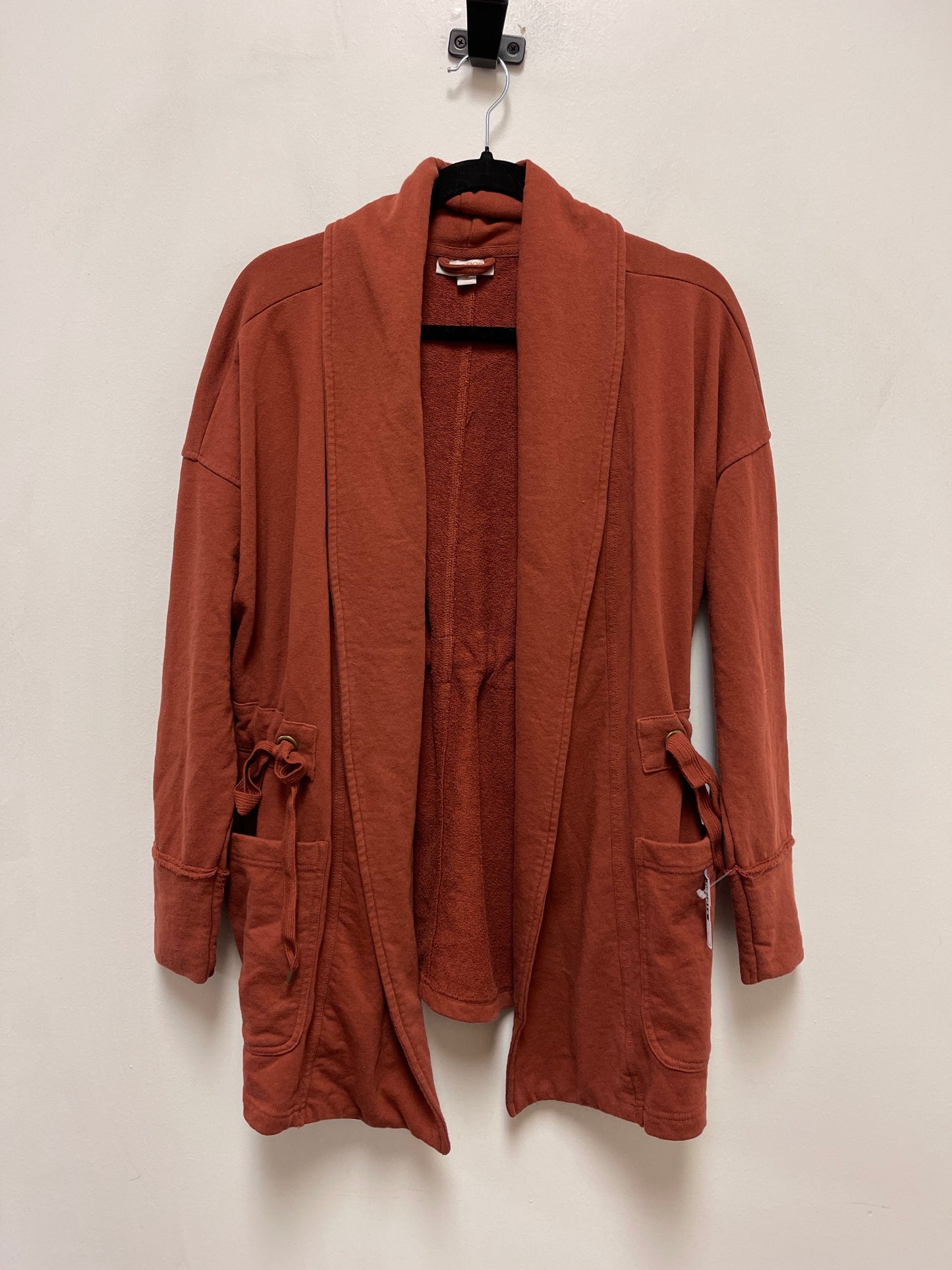 Cardigan By Knox Rose In Orange, Size: M