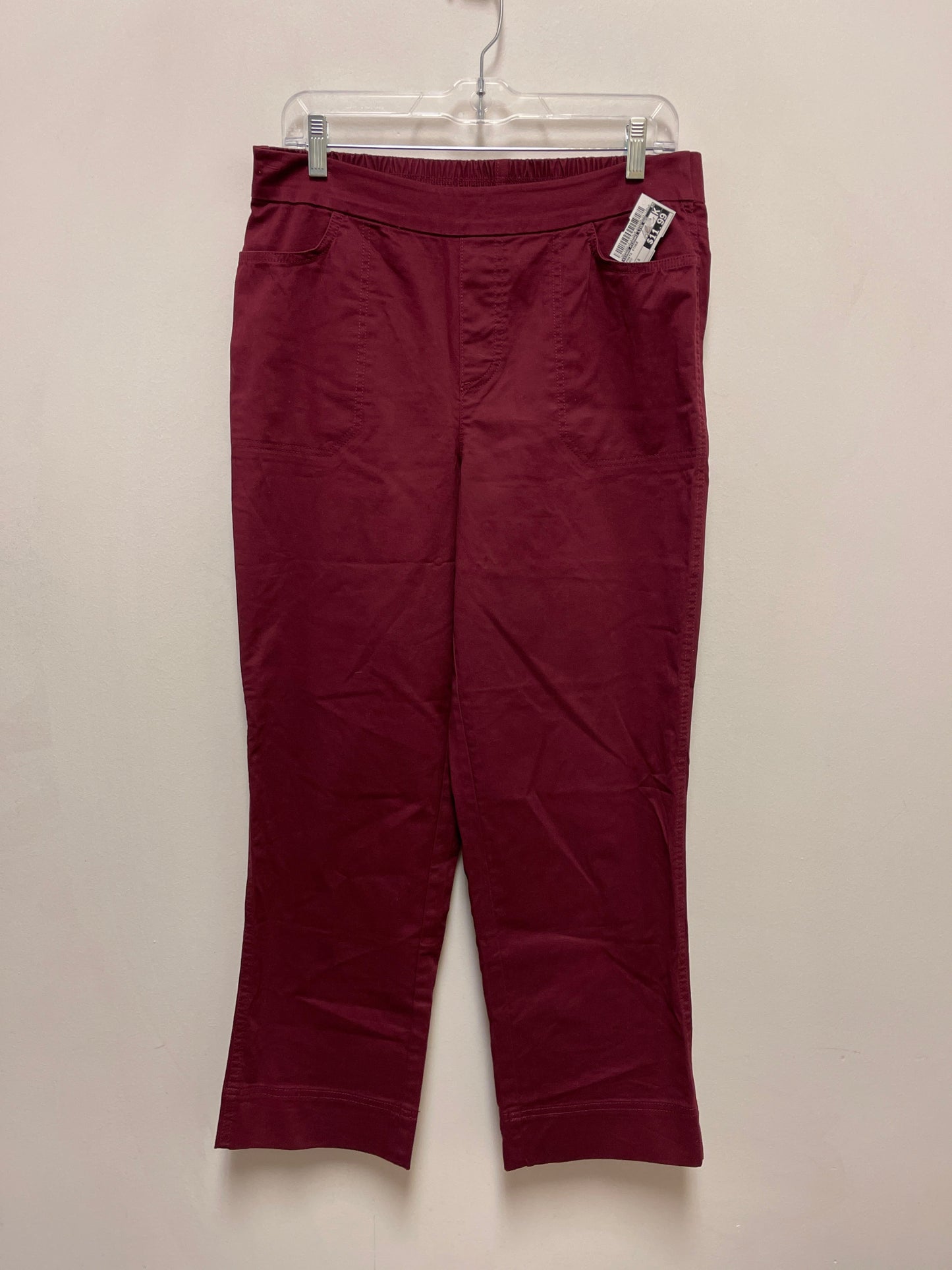 Pants Other By Isaac Mizrahi Live Qvc In Red, Size: 8