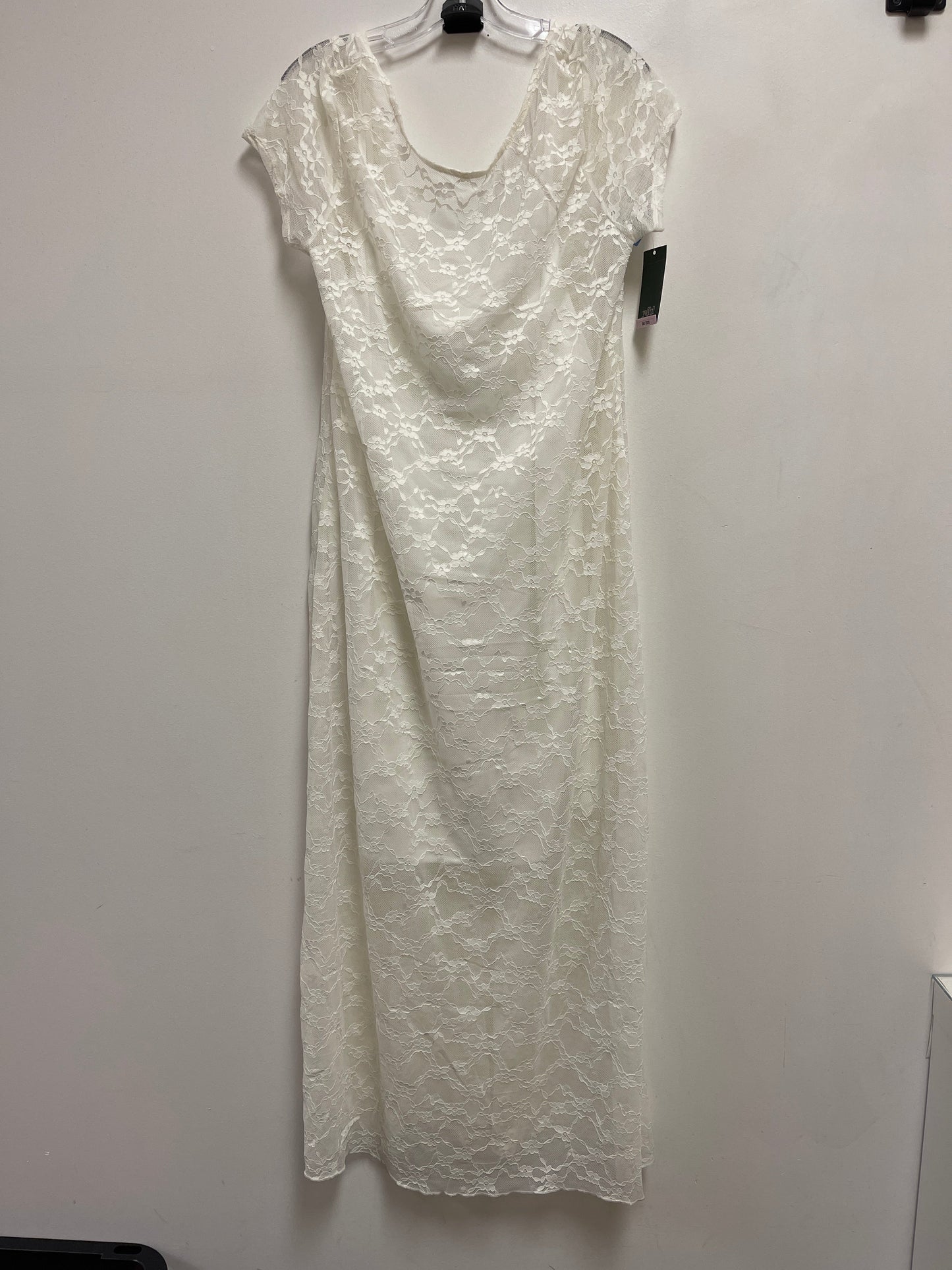 Dress Casual Maxi By Wild Fable In White, Size: 2x