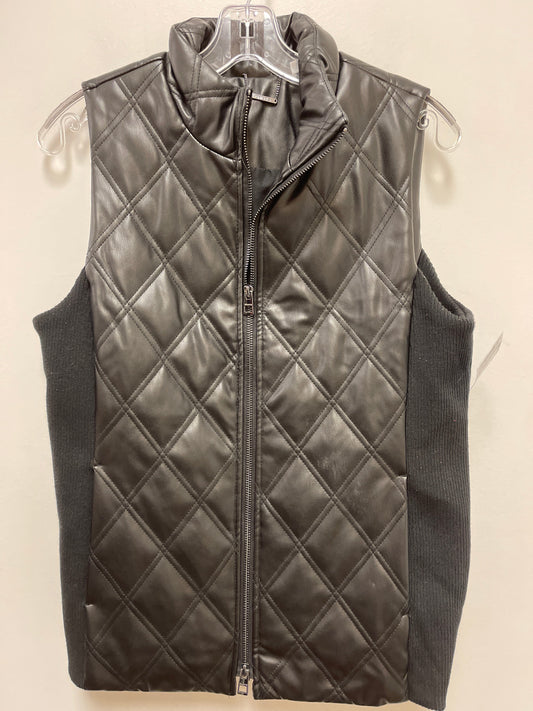 Jacket Puffer & Quilted By Chicos In Black, Size: S