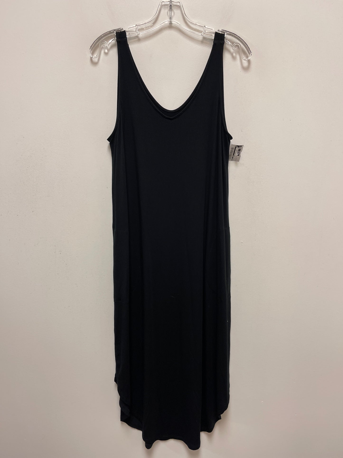 Black Dress Casual Midi Nic + Zoe, Size M