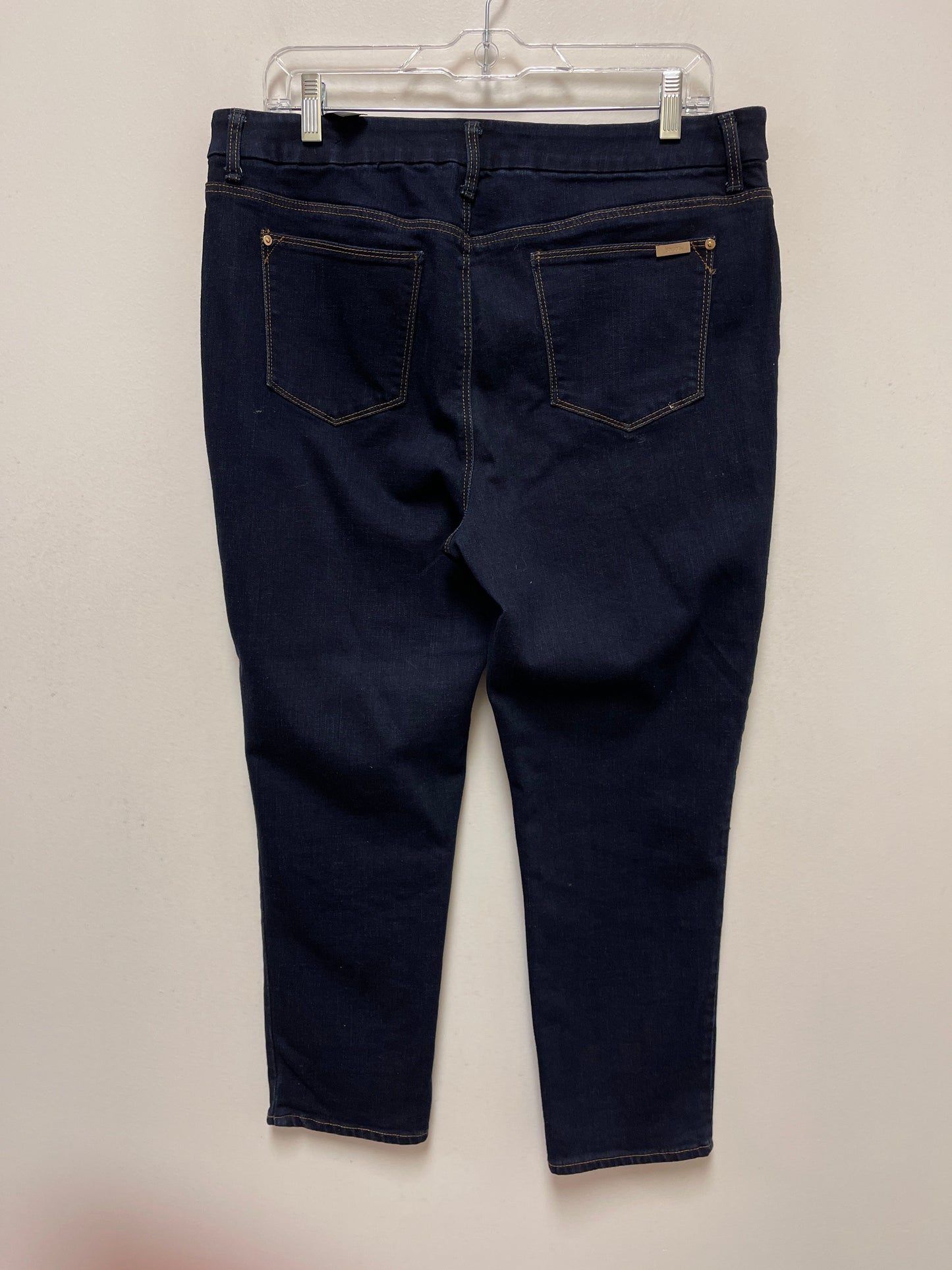 Blue Denim Jeans Straight Chicos, Size 12