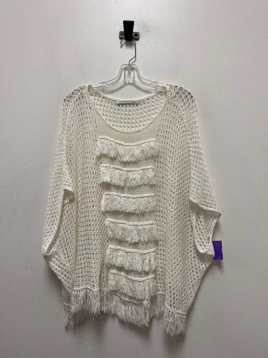 Cream Sweater Trina Turk, Size M