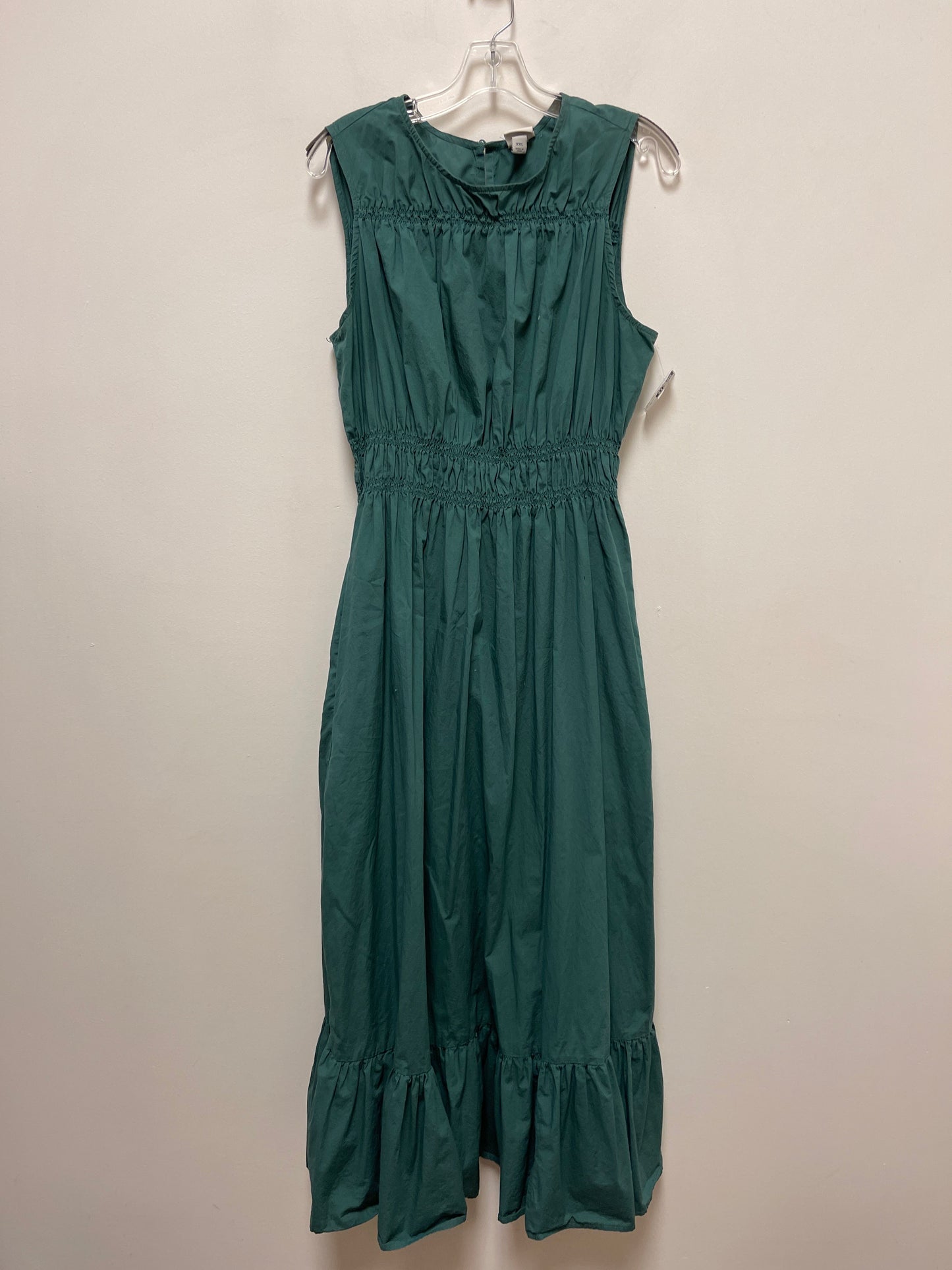 Green Dress Casual Maxi A New Day, Size 2x
