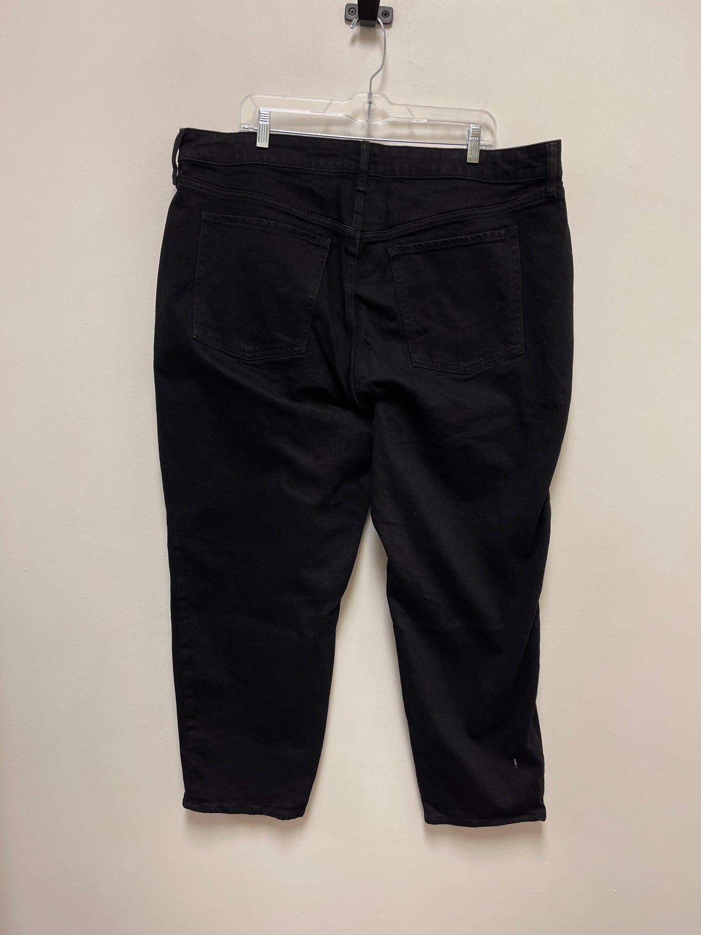 Black Denim Jeans Straight Old Navy, Size 3x