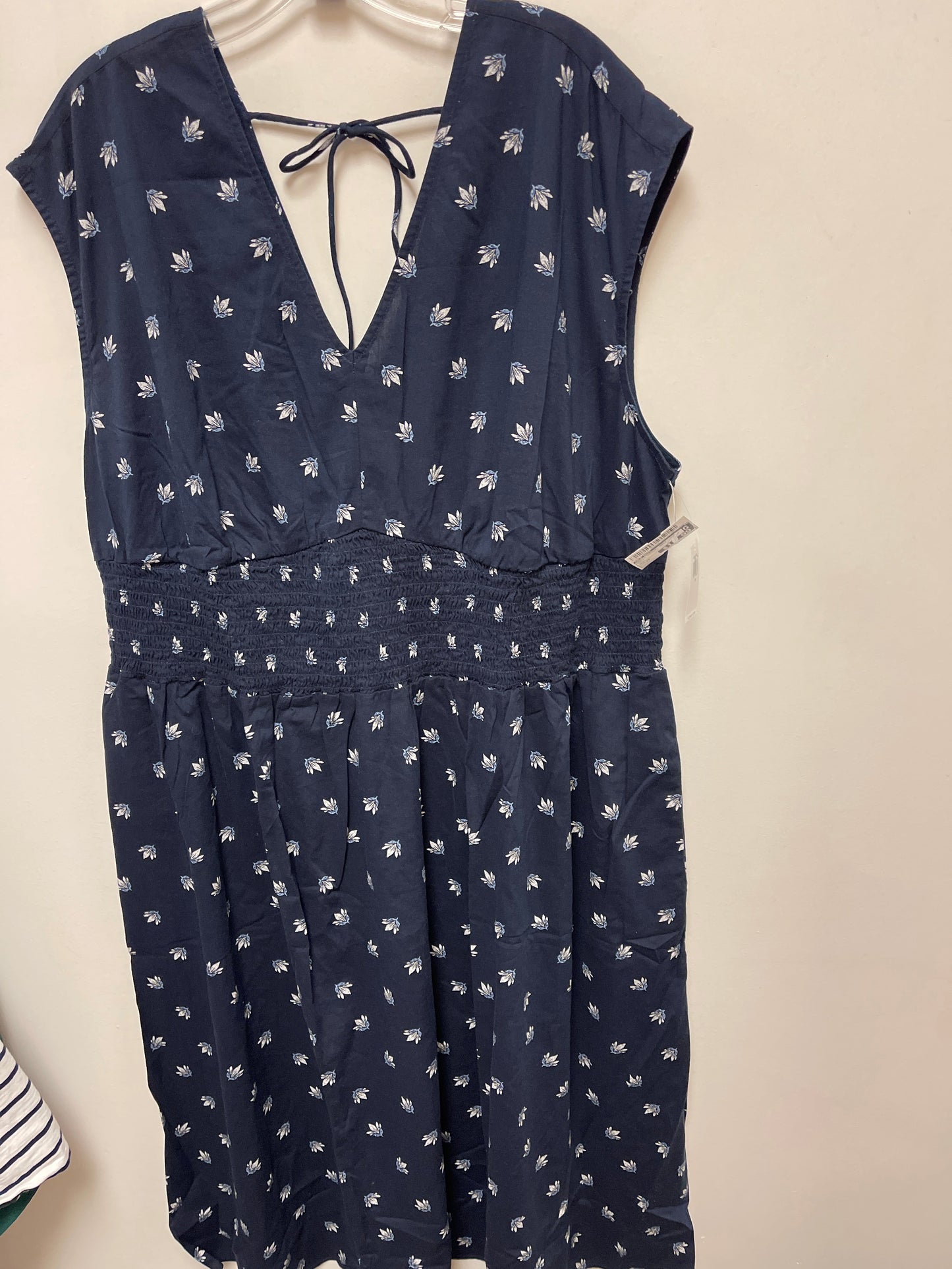 Navy Dress Casual Maxi Old Navy, Size 2x