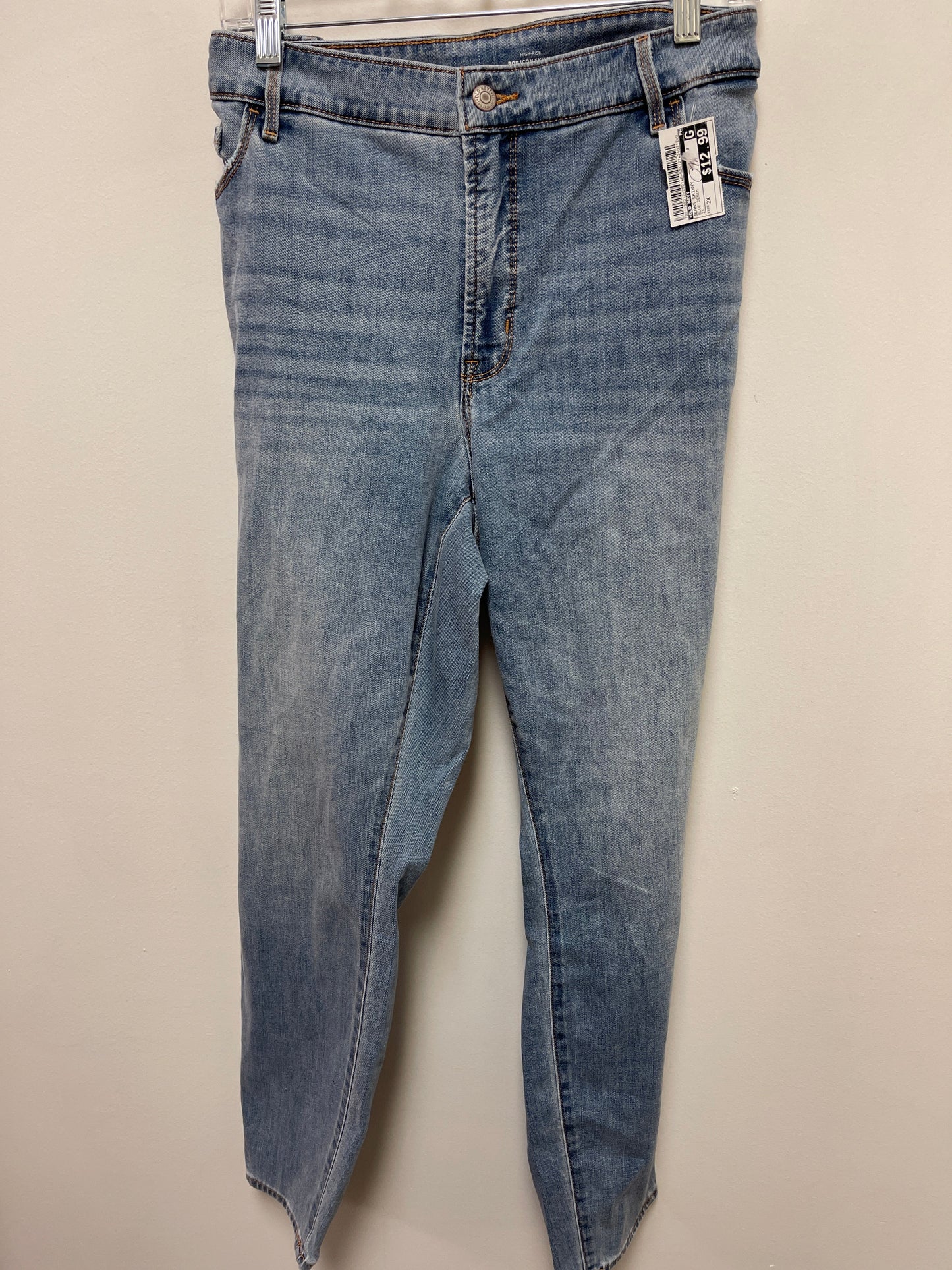 Blue Denim Jeans Skinny Old Navy, Size 2x