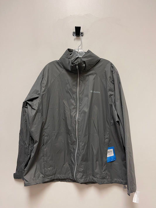 Grey Jacket Windbreaker Columbia, Size 2x