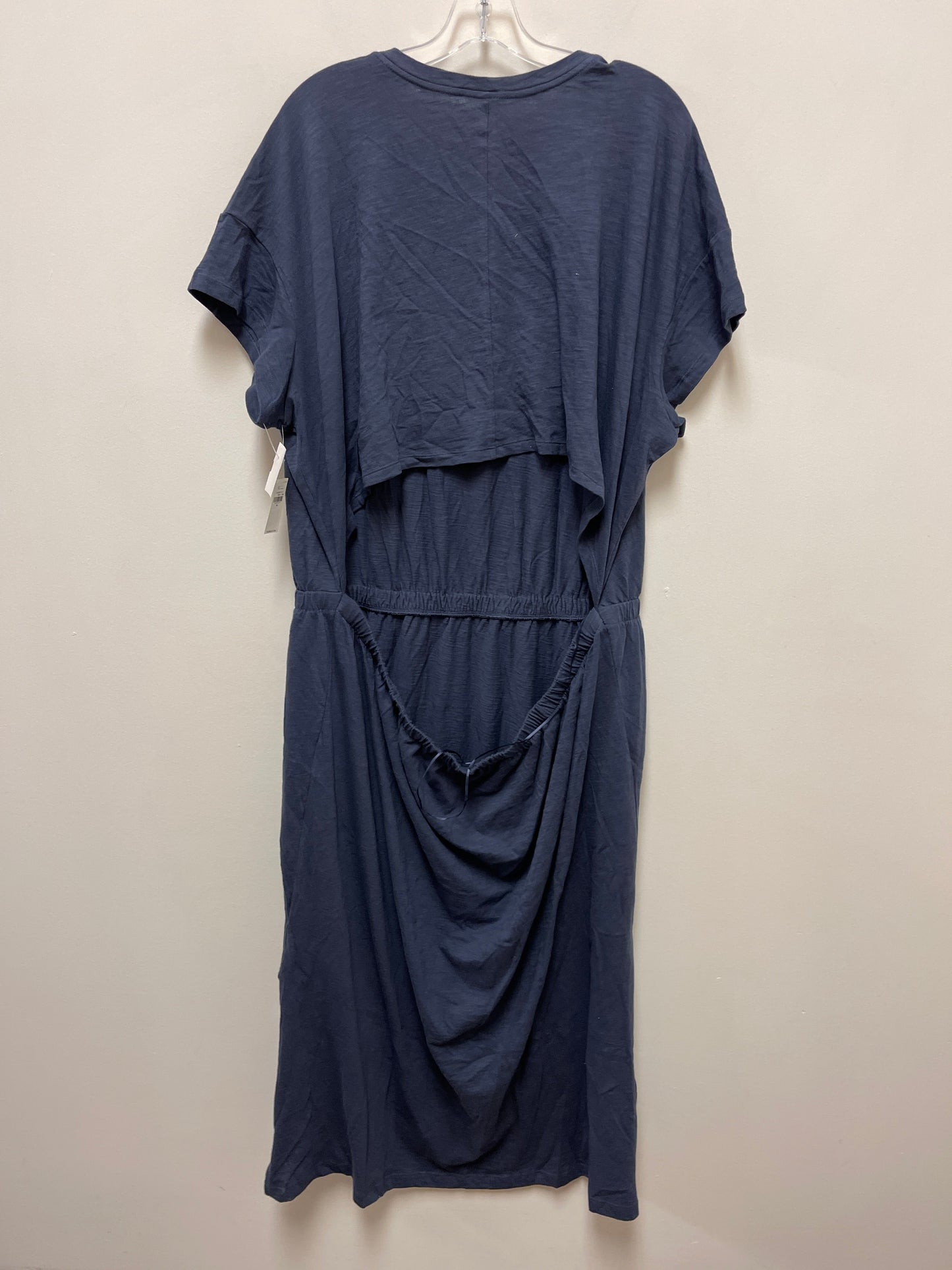 Navy Dress Casual Maxi Old Navy, Size 3x