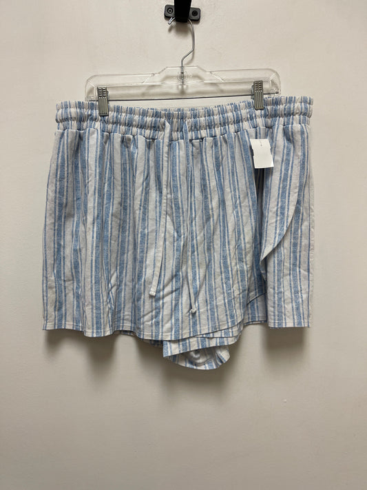 Striped Pattern Skort Cato, Size 2x