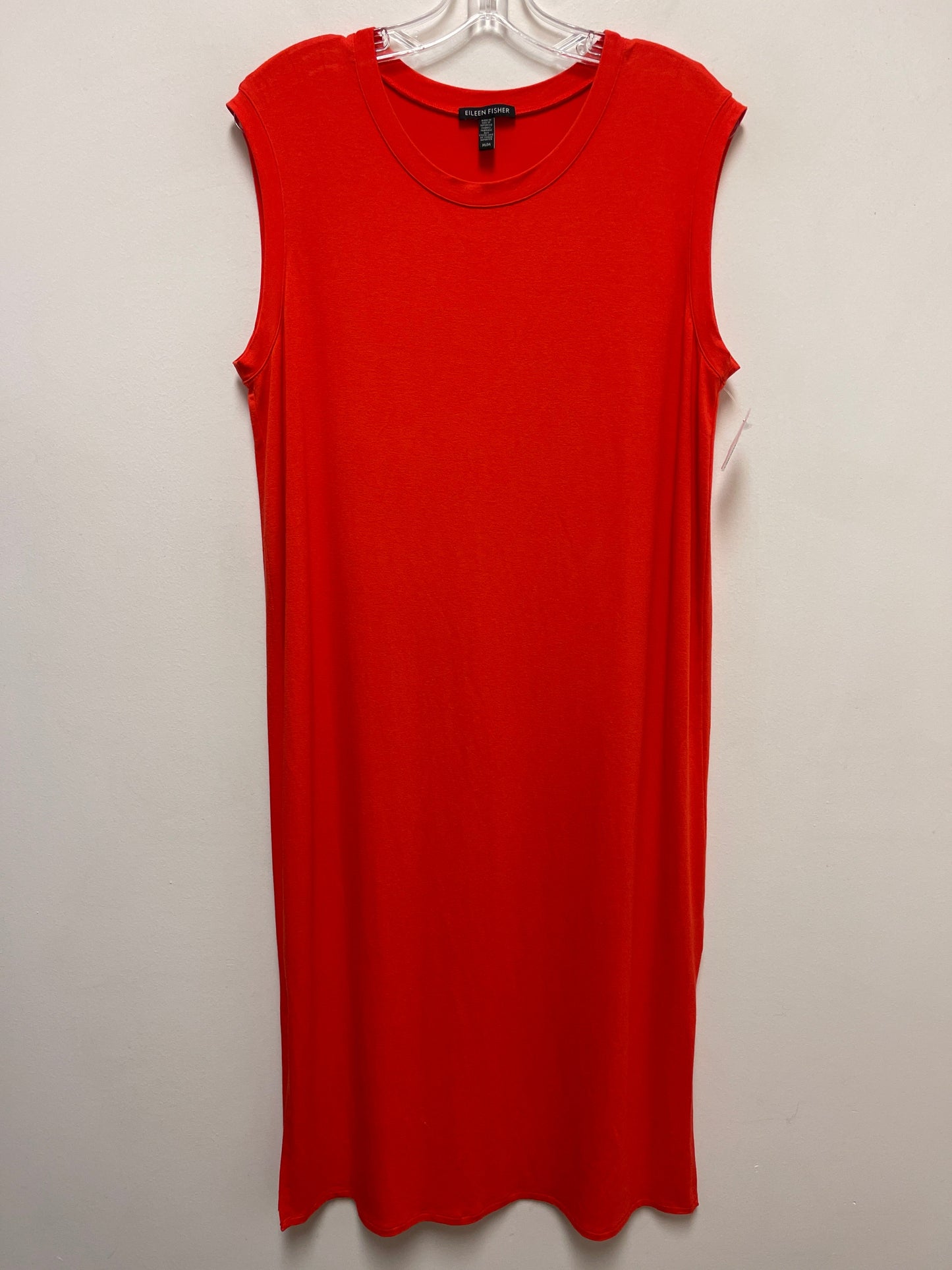 Dress Casual Midi By Eileen Fisher In Orange, Size: M