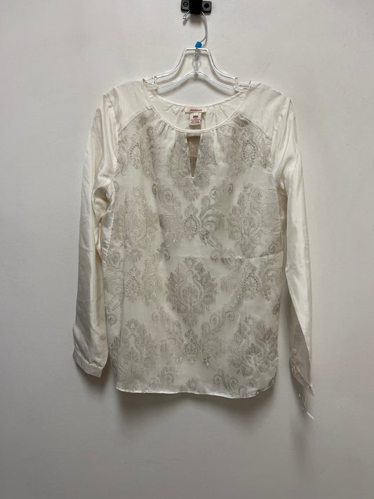 Top Long Sleeve By Sundance In Cream, Size: L