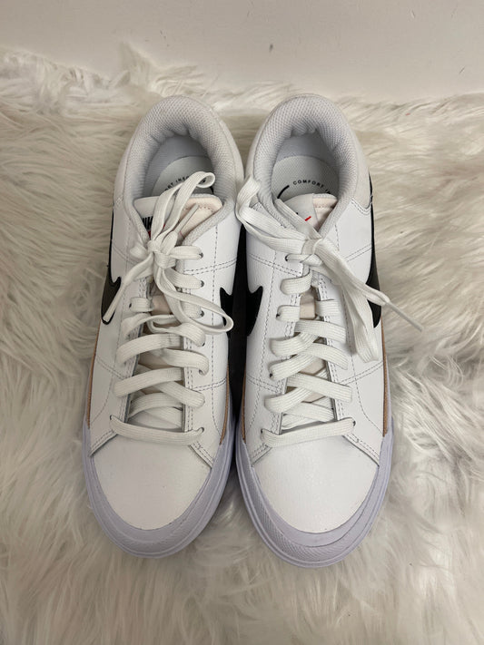 Shoes Sneakers Platform By Nike In White, Size: 9