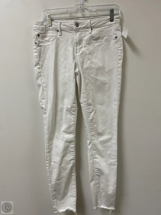 Jeans Skinny By Articles Of Society In White Denim, Size: 8