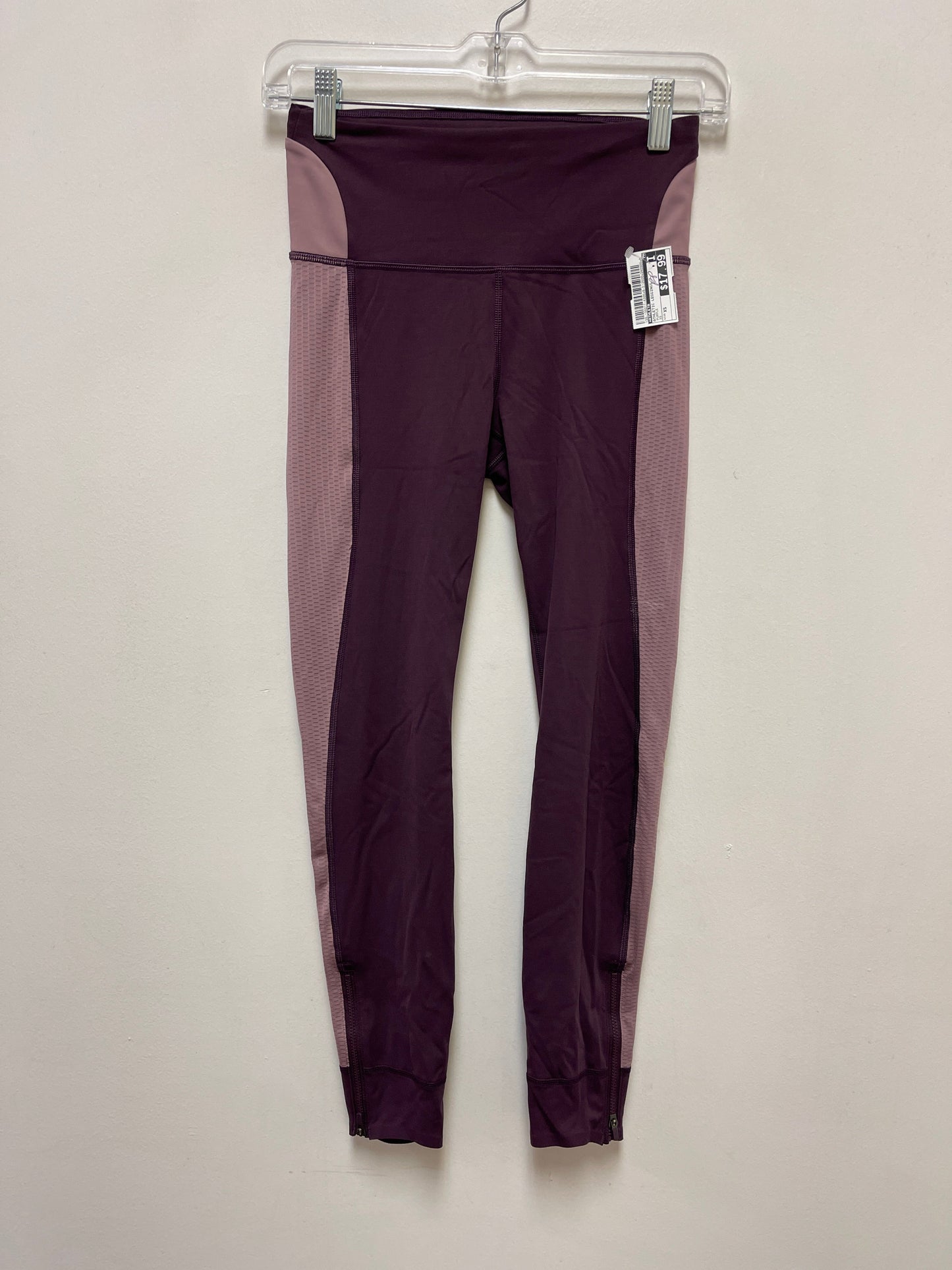 Athletic Leggings By Athleta In Purple, Size: Xs