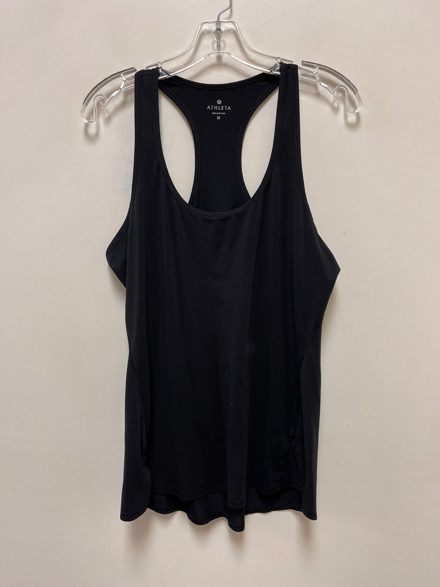 Athletic Tank Top By Athleta In Black, Size: M