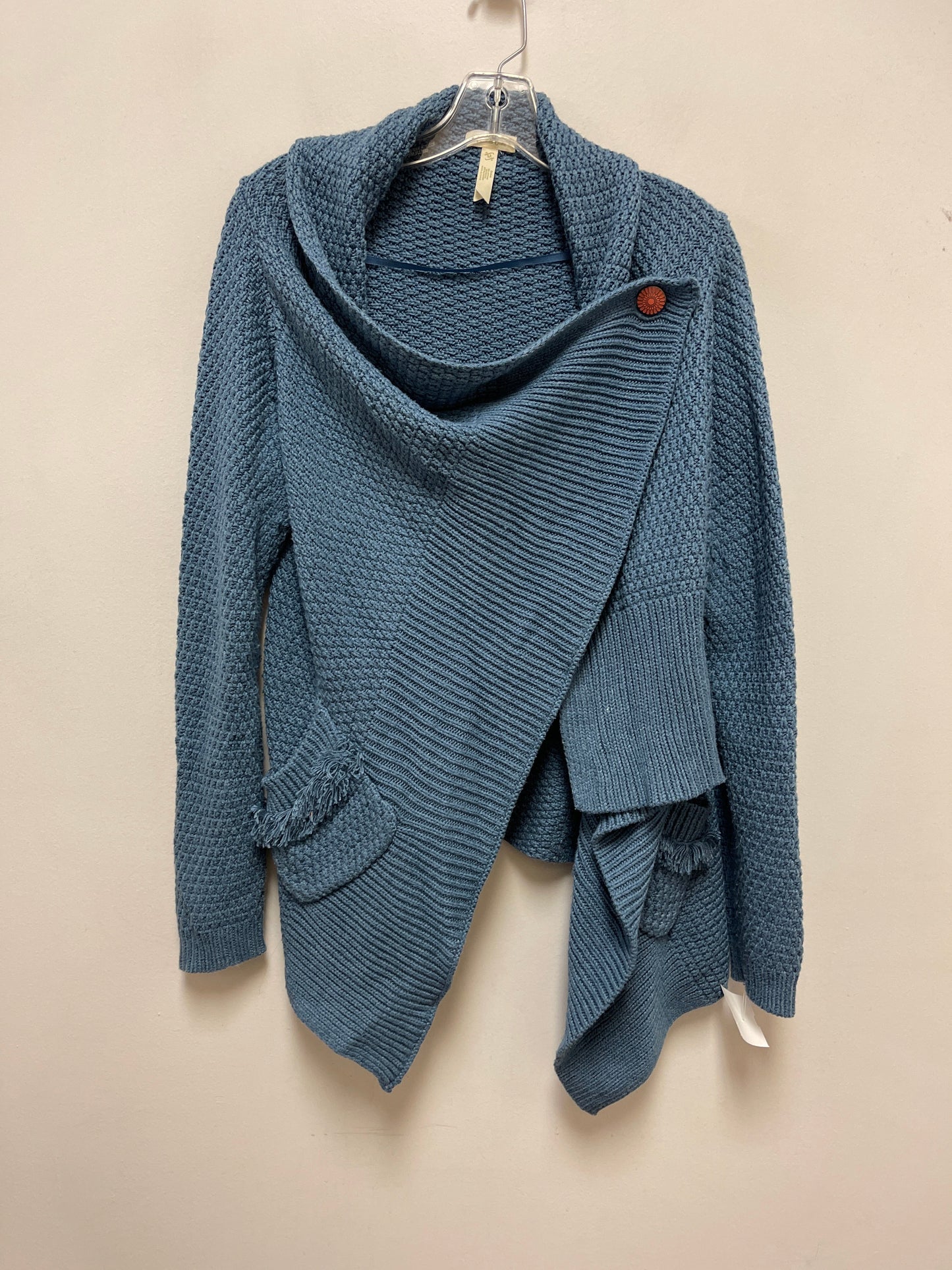 Sweater Cardigan By Matilda Jane In Blue, Size: M