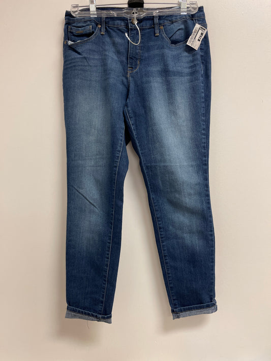 Jeans Skinny By Nine West In Blue Denim, Size: 8