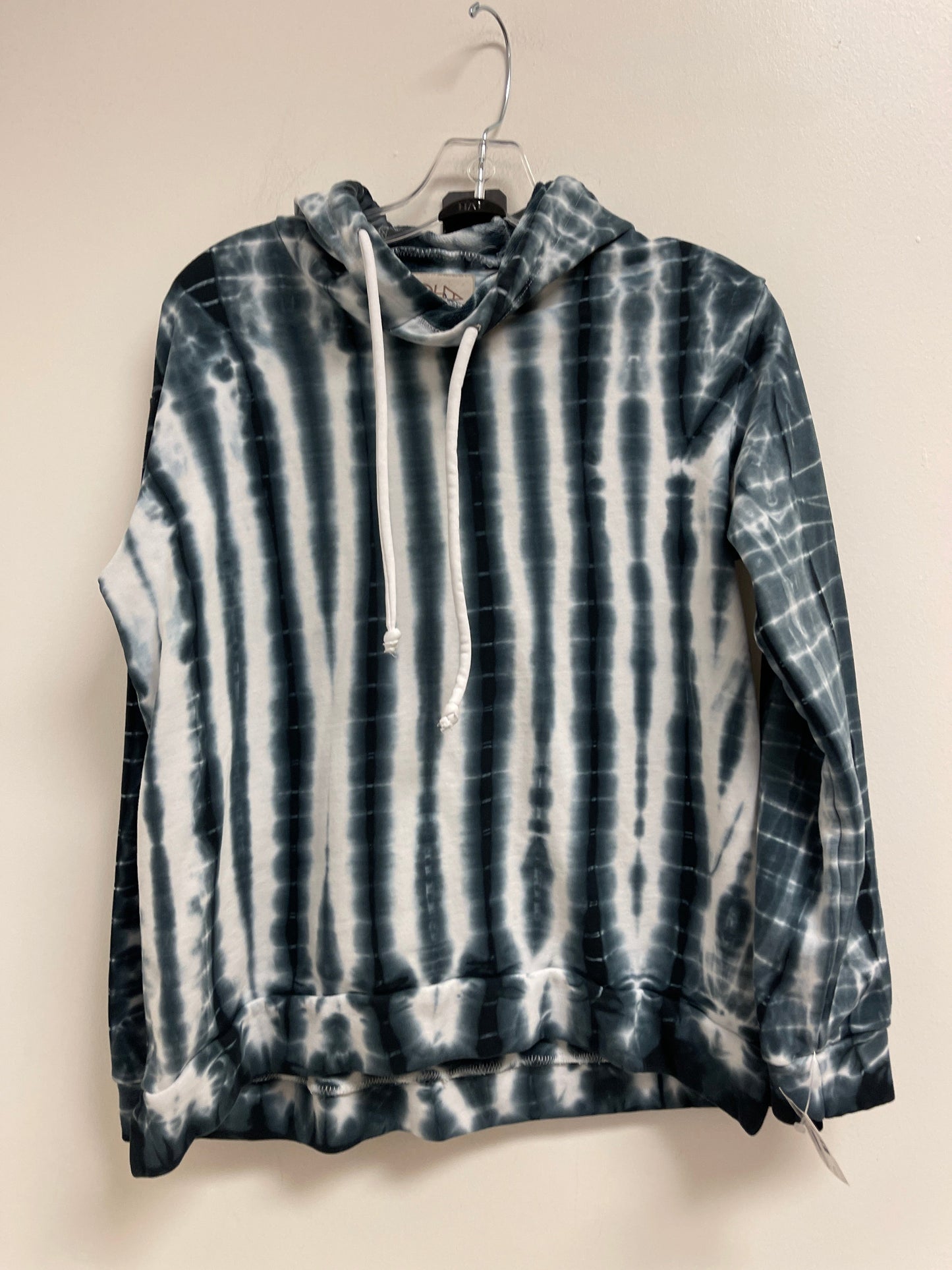 Sweatshirt Hoodie By Chaser In Tie Dye Print, Size: M