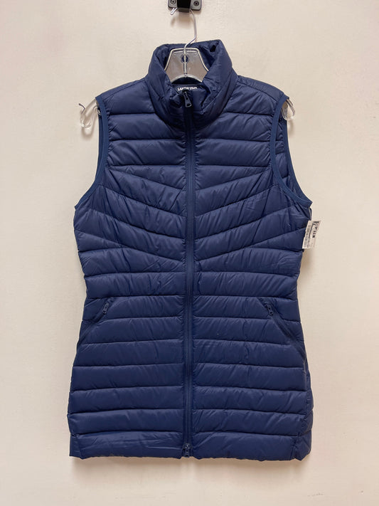 Vest Puffer & Quilted By Lands End In Navy, Size: S