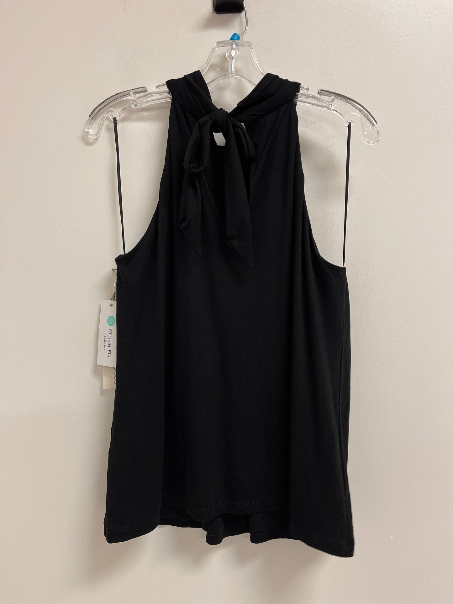 Top Sleeveless By Clothes Mentor In Black, Size: L