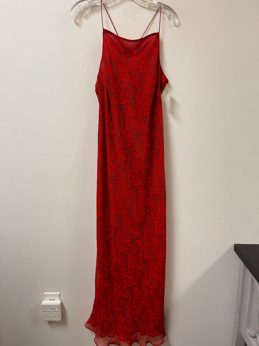 Dress Casual Maxi By Ann Taylor In Red, Size: Xl