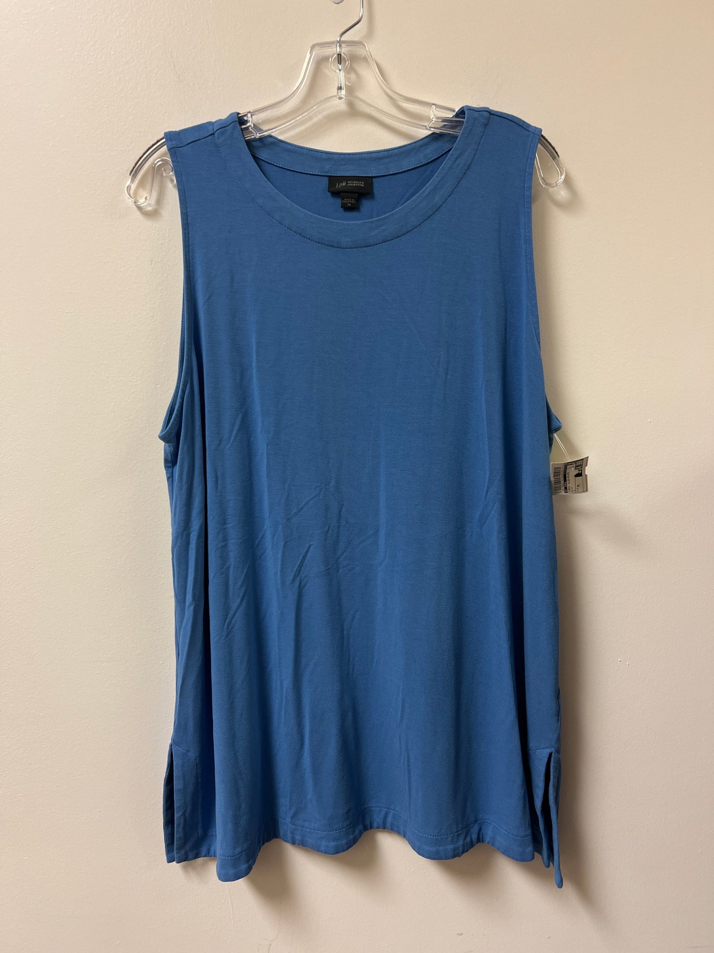 Tunic Sleeveless By J. Jill In Blue, Size: Xl