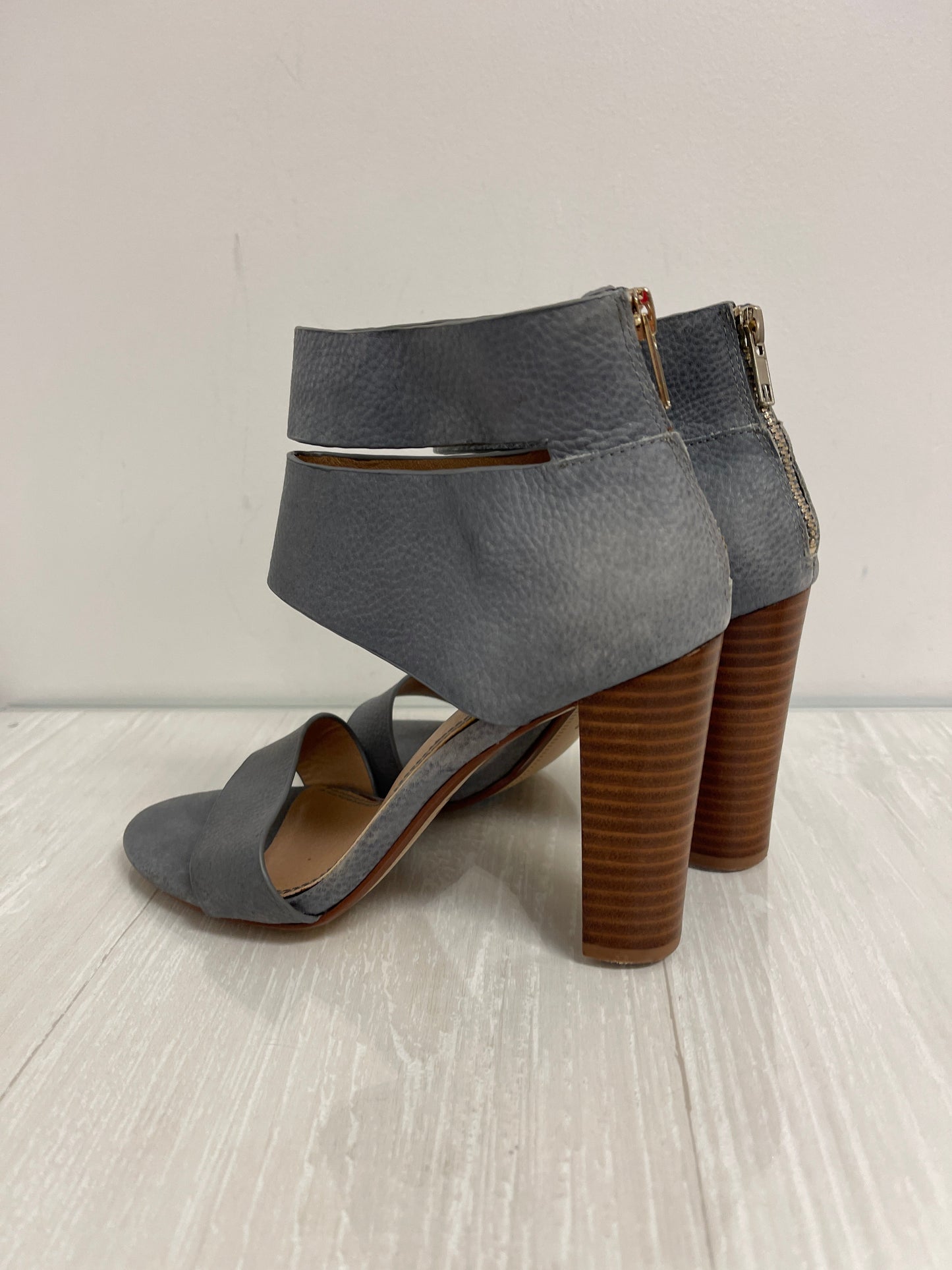 Shoes Heels Block By Splendid In Grey, Size: 7.5