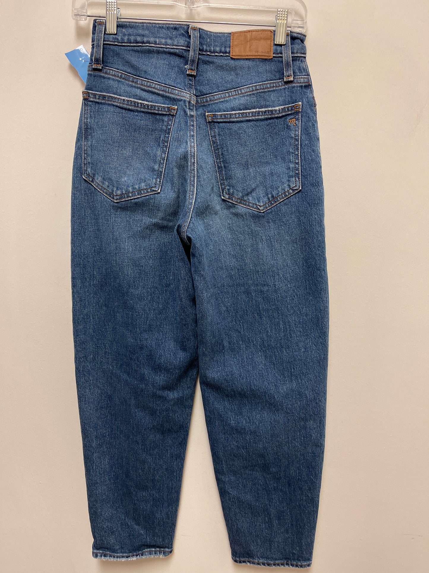 Jeans Wide Leg By Madewell In Blue Denim, Size: 0