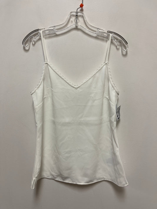 Top Sleeveless Designer By Ted Baker In White, Size: Xs