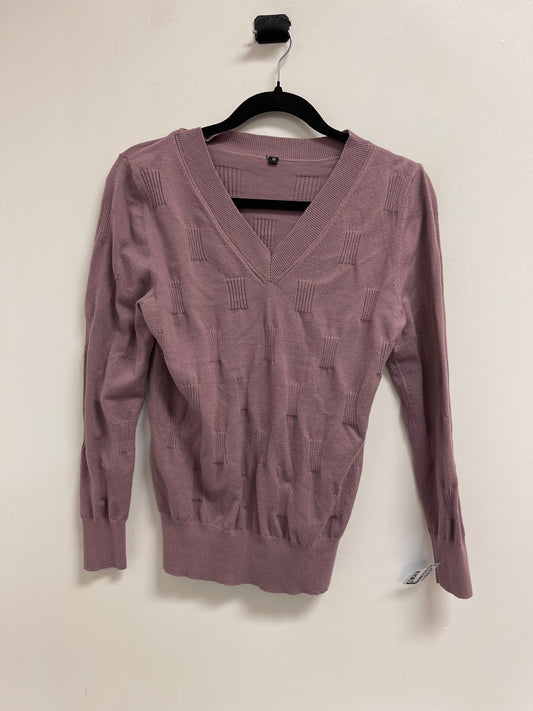 Sweater By Clothes Mentor In Purple, Size: M