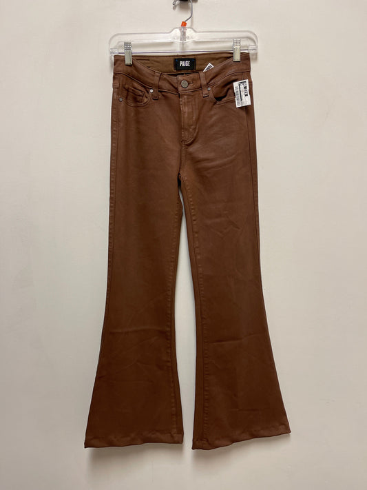 Jeans Designer By Paige In Brown, Size: 2