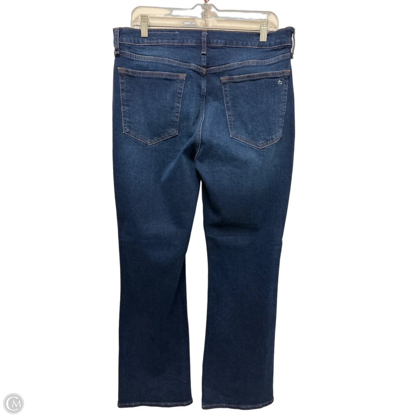 Jeans Boot Cut By Rag And Bone In Blue, Size: 12