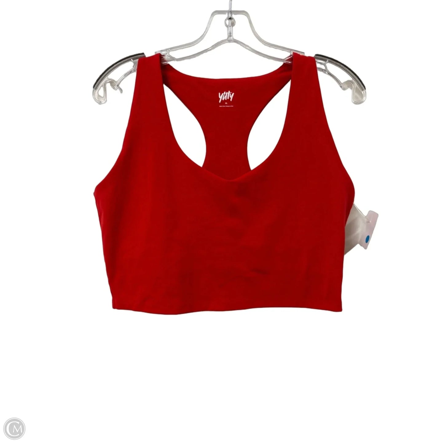 Athletic Bra By Yitty In Red, Size: Xl