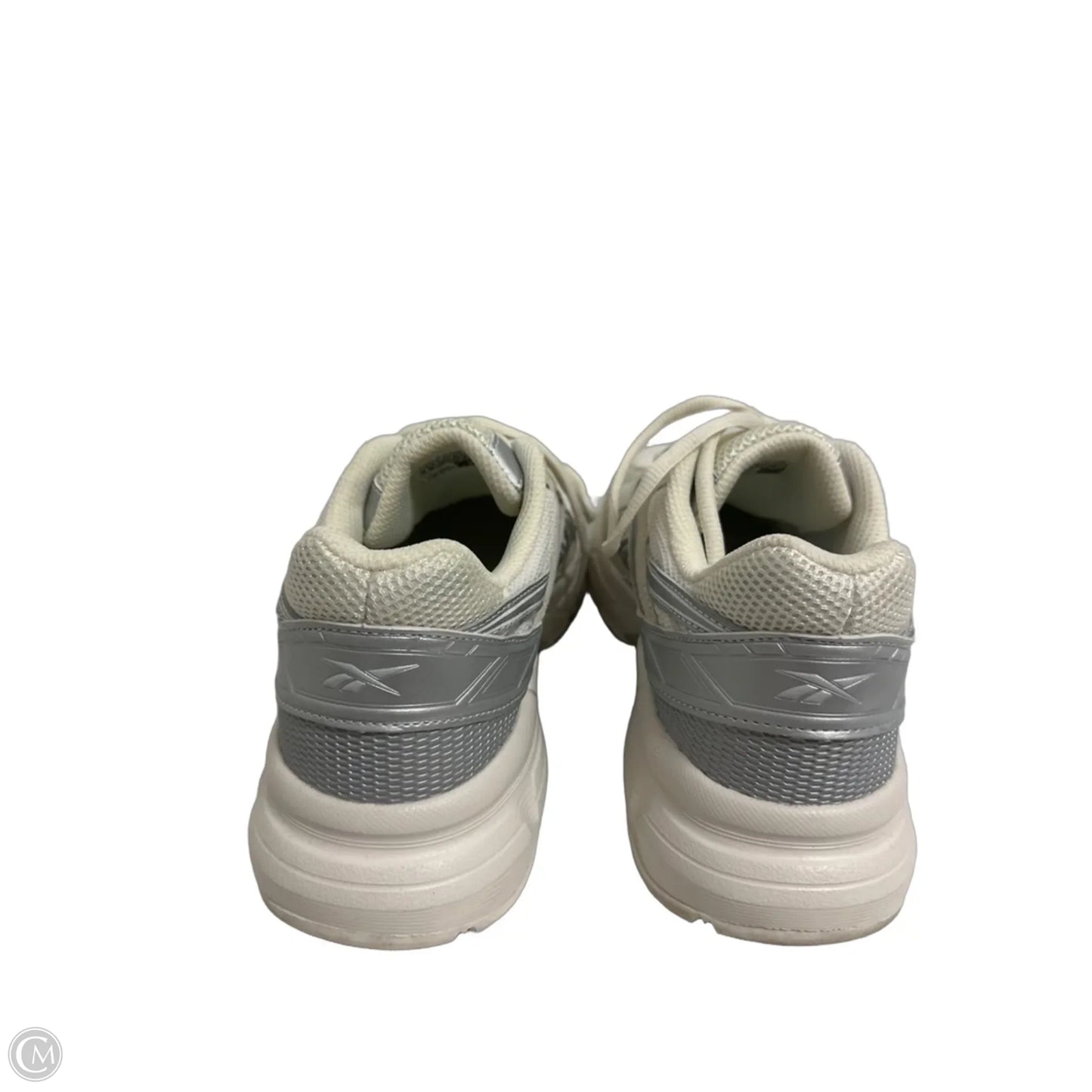 Shoes Athletic By Reebok In White, Size: 9
