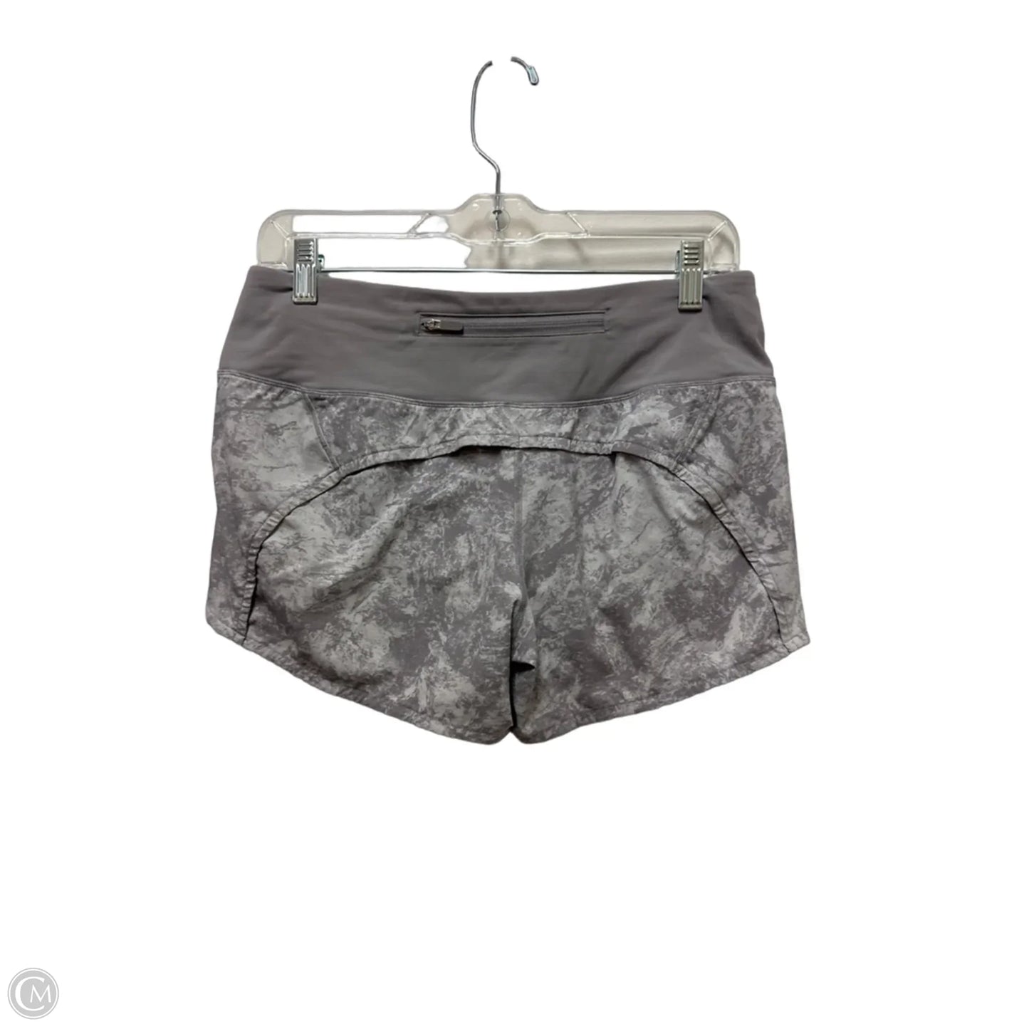 Athletic Shorts By Lululemon In Grey, Size: 6