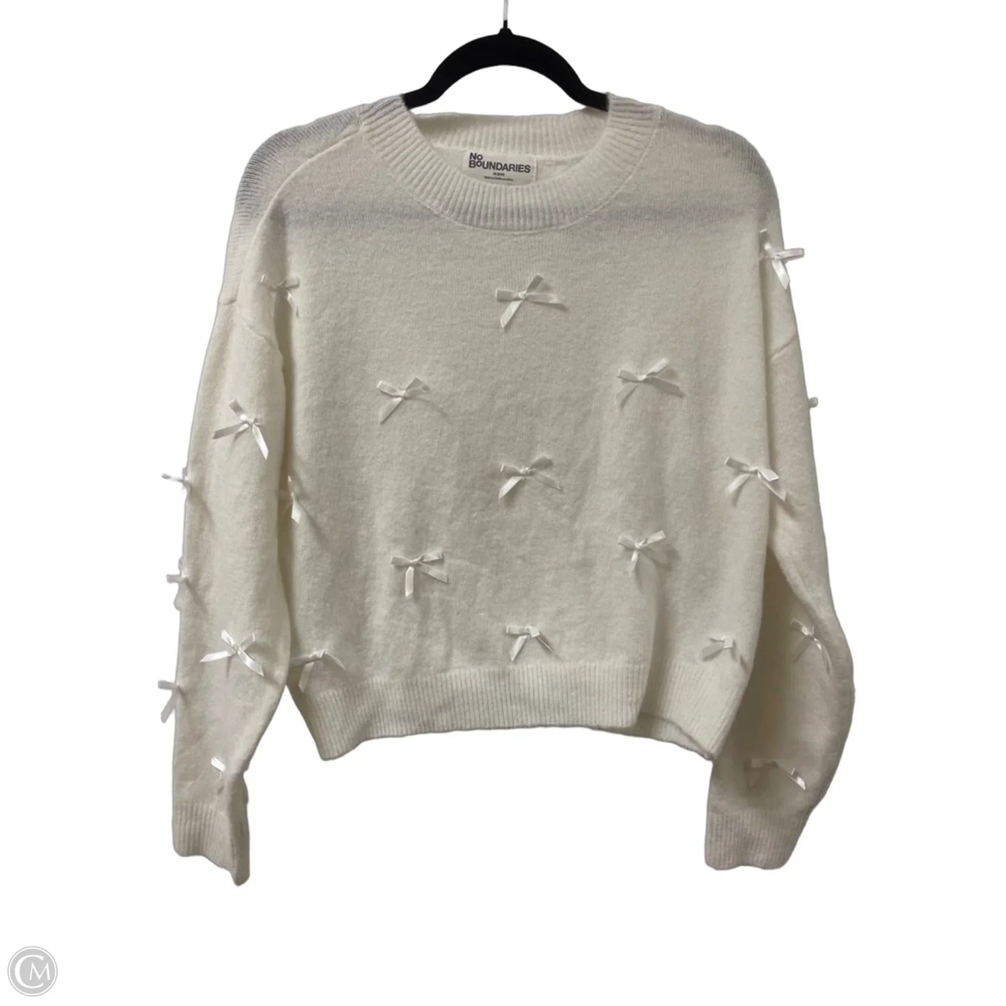 Sweater By No Boundaries In Cream, Size: M