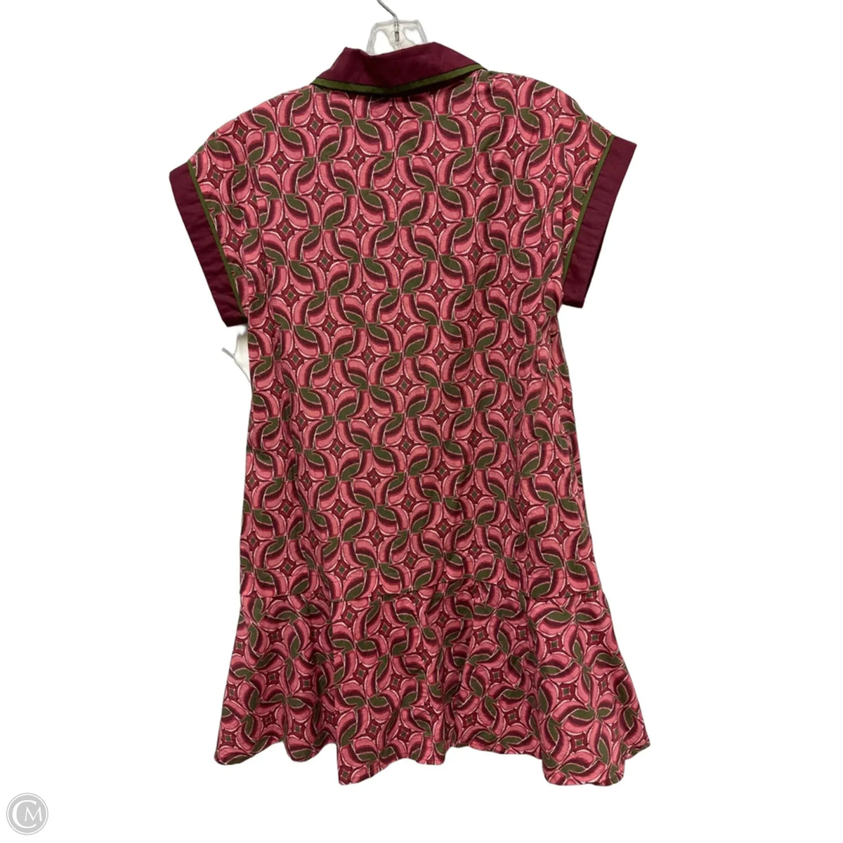 Dress Casual Short By Entro In Maroon, Size: M