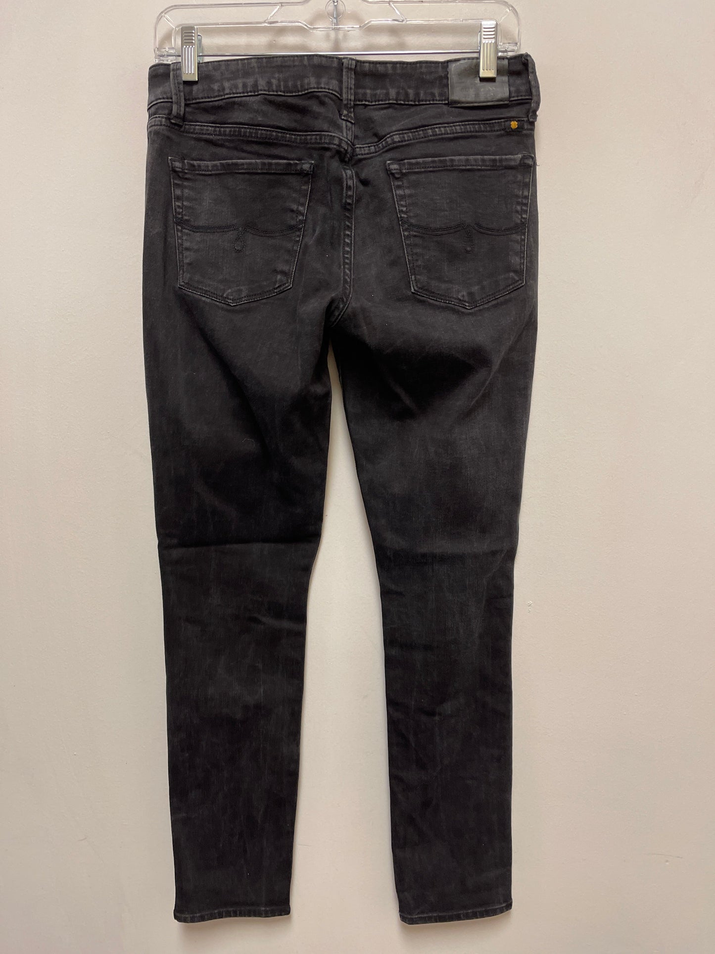 Jeans Skinny By Lucky Brand In Black Denim, Size: 4