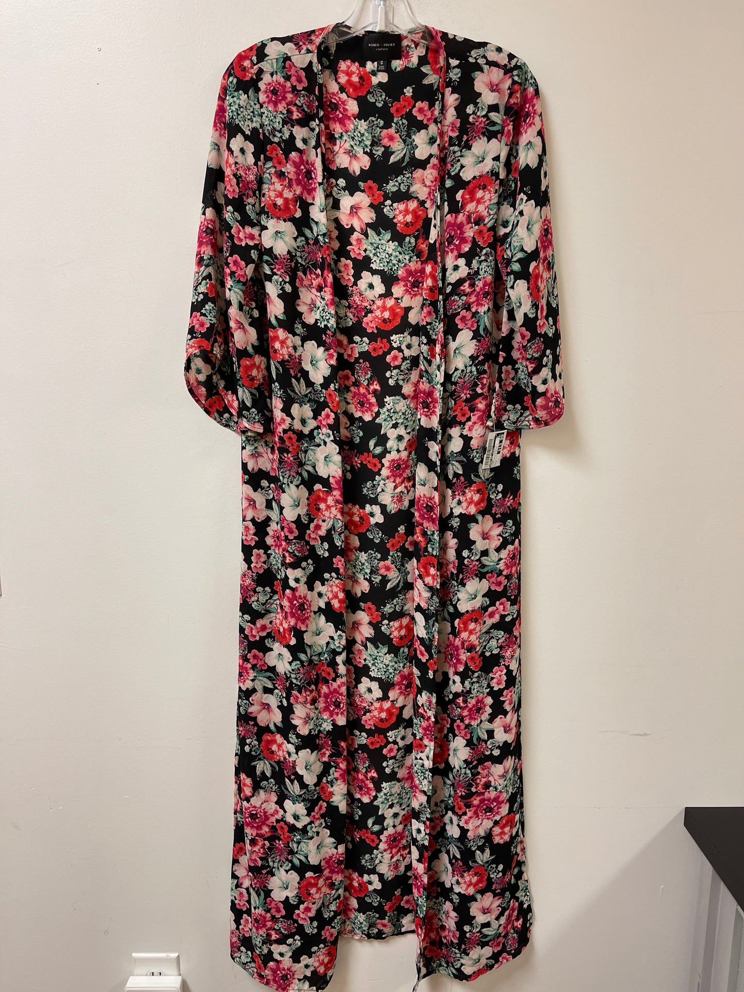 Kimono By Romeo And Juliet In Floral Print, Size: S