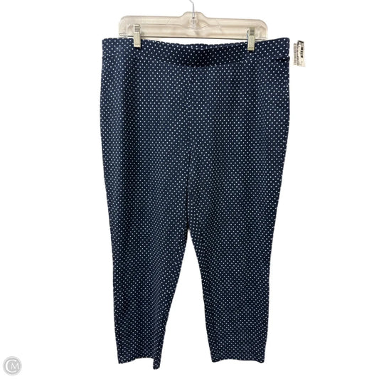 Pants Other By Tahari By Arthur Levine In Blue, Size: 18