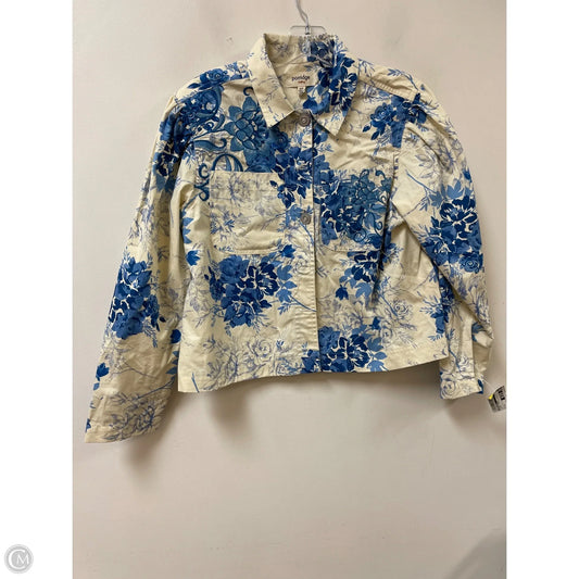 Jacket Denim By Porridge In Cream, Size: M