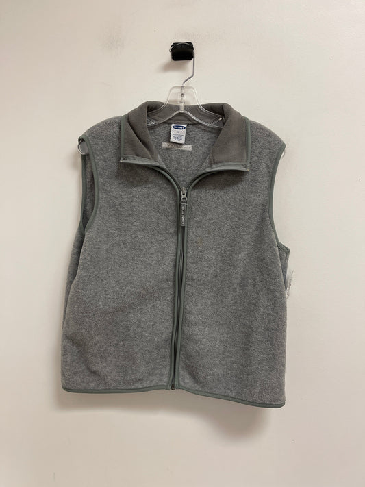 Vest Fleece By Old Navy In Grey, Size: L