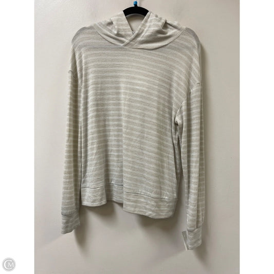 Sweatshirt Hoodie By A New Day In Cream, Size: M