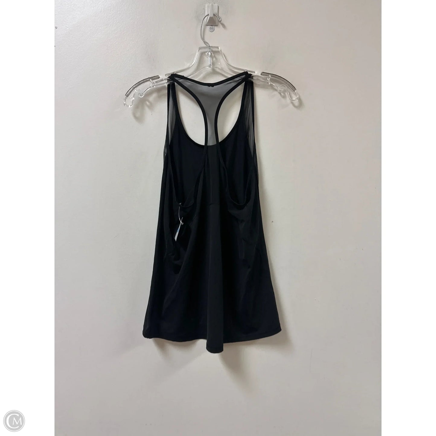 Athletic Tank Top By Clothes Mentor In Black, Size: S
